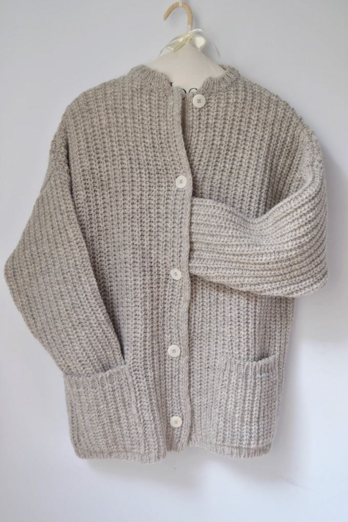 Rula Cardigan - Light Grey