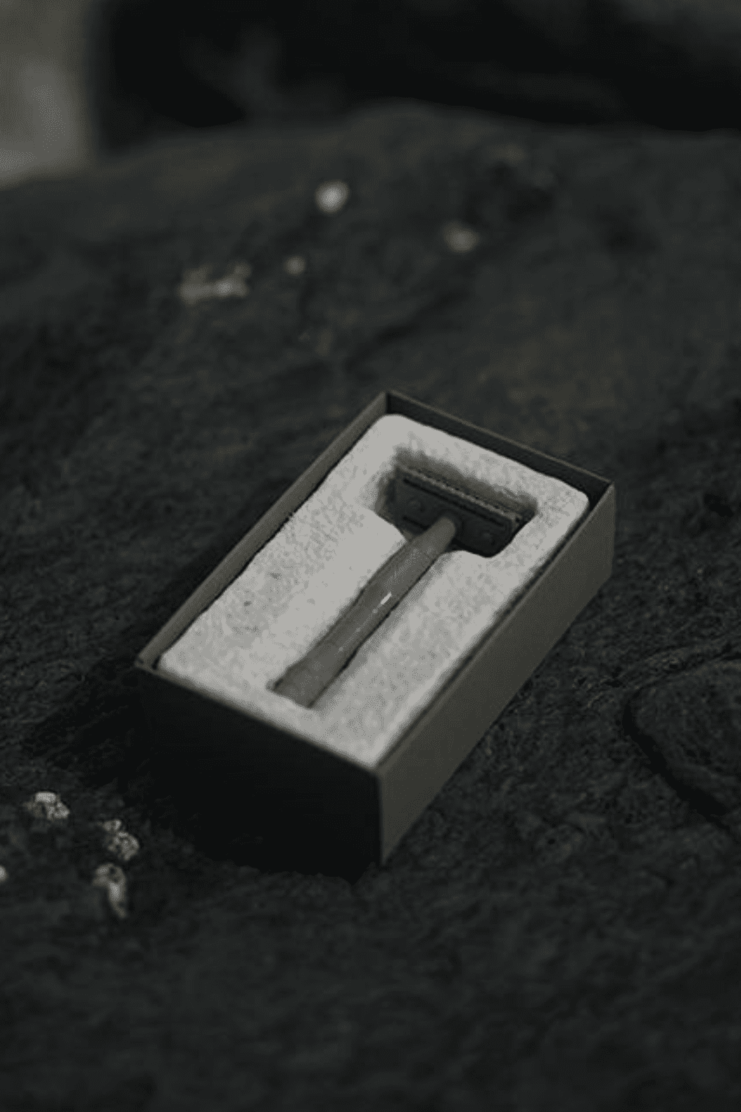 Brass Safety Razor - Kelp