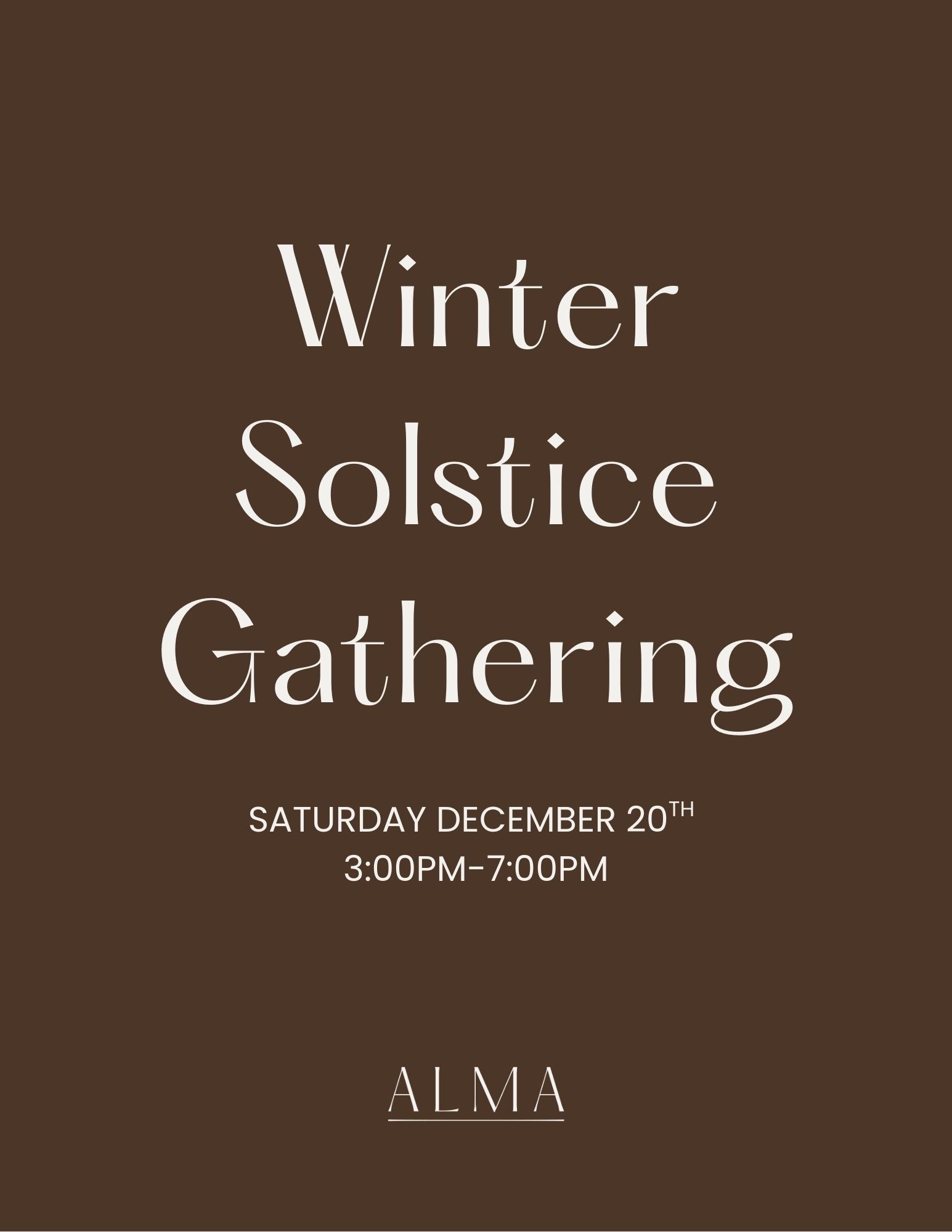 Winter Solstice Gathering