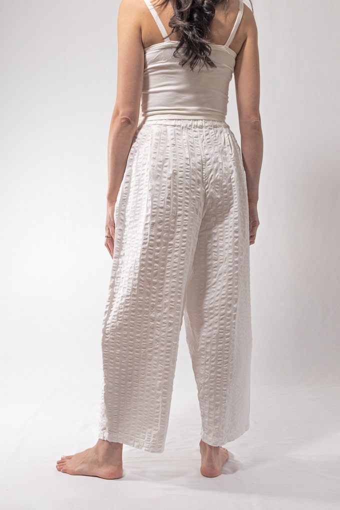 Wide Pants - White