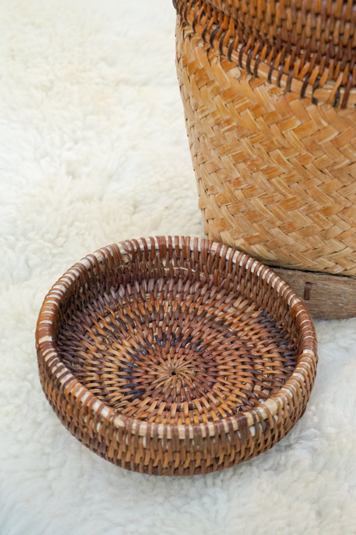 Lidded Storage Basket