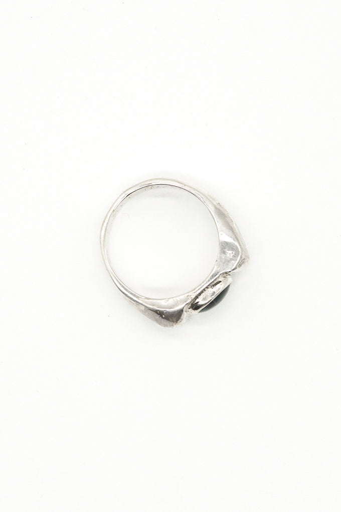 Antiqua Ring with Malachite