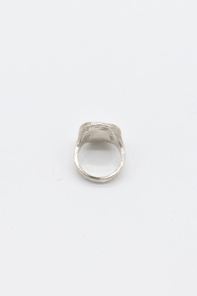 Antigua Ring - Round Silver