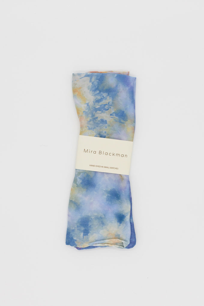 Hand Dyed Silk Scarf - Dawn