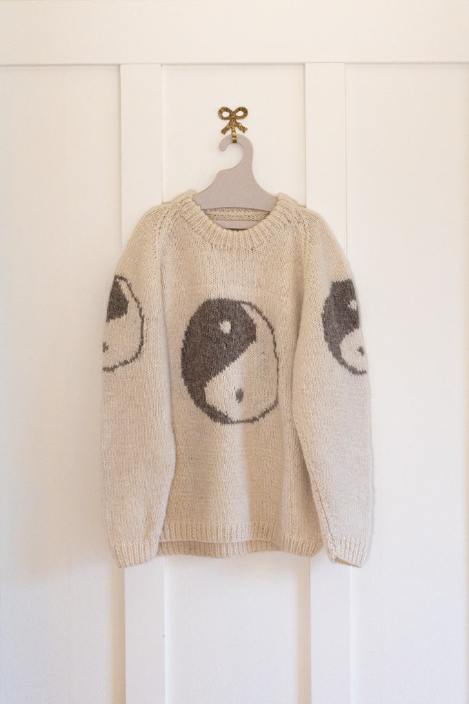 Handmade Yin and Yang Sweater