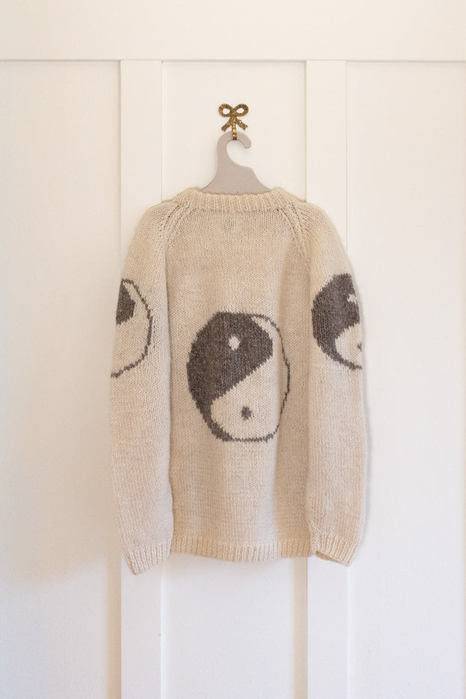 Handmade Yin and Yang Sweater