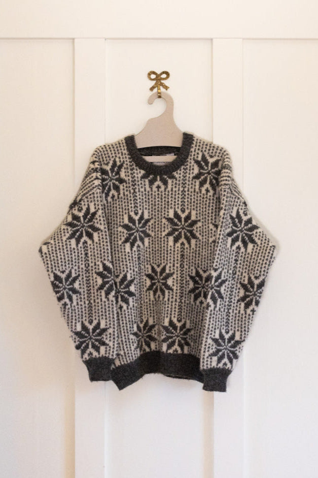 Snowflake Wool Sweater