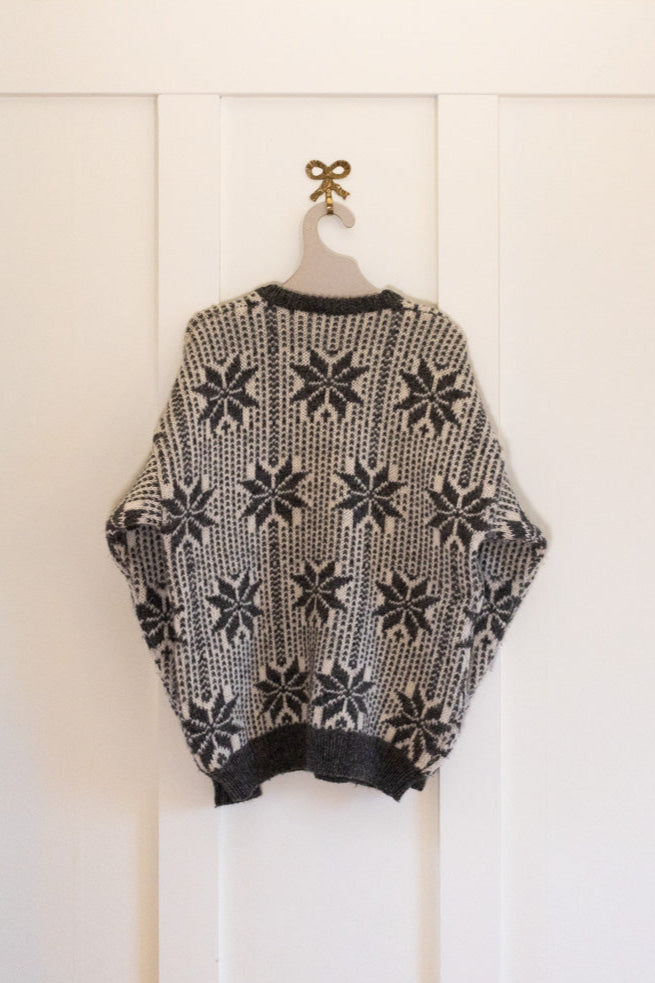 Snowflake Wool Sweater