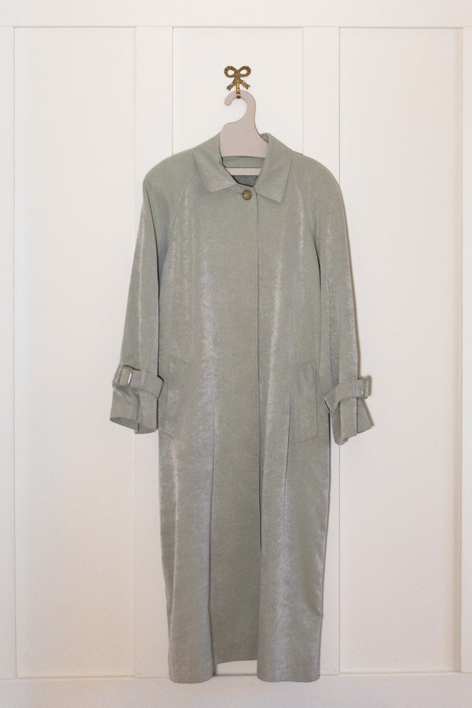 London Fog Green Trench