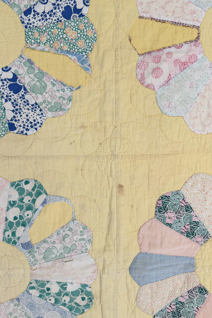 Antique 'Dresden Plate' Quilt