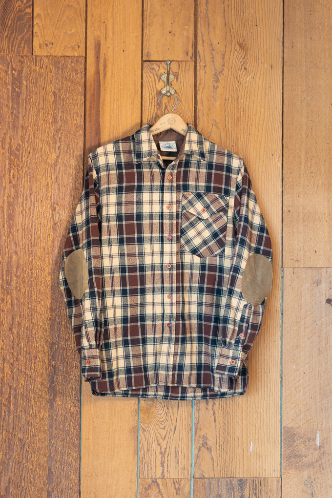 Wool Plaid Button Down
