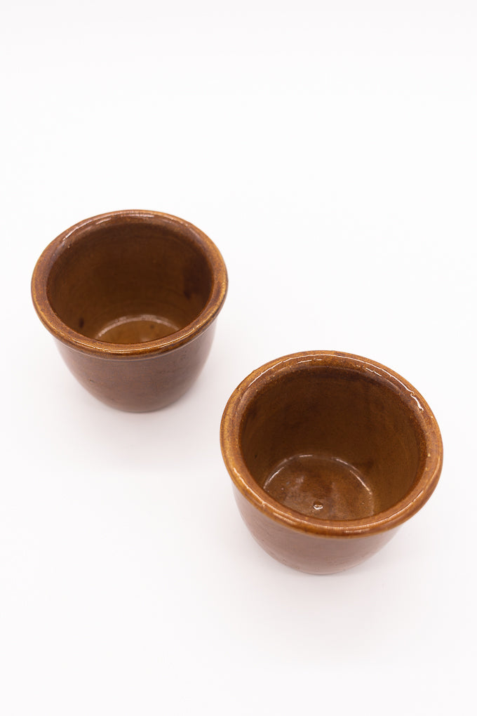 Stoneware Cups, Set of 2