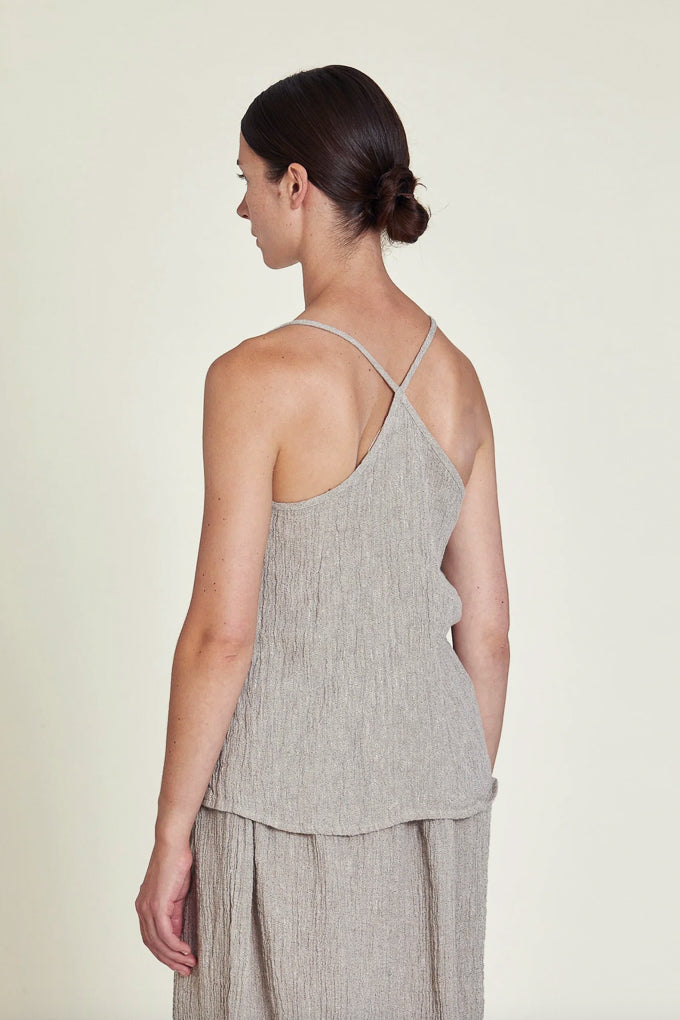 Textured Camisol in Ash