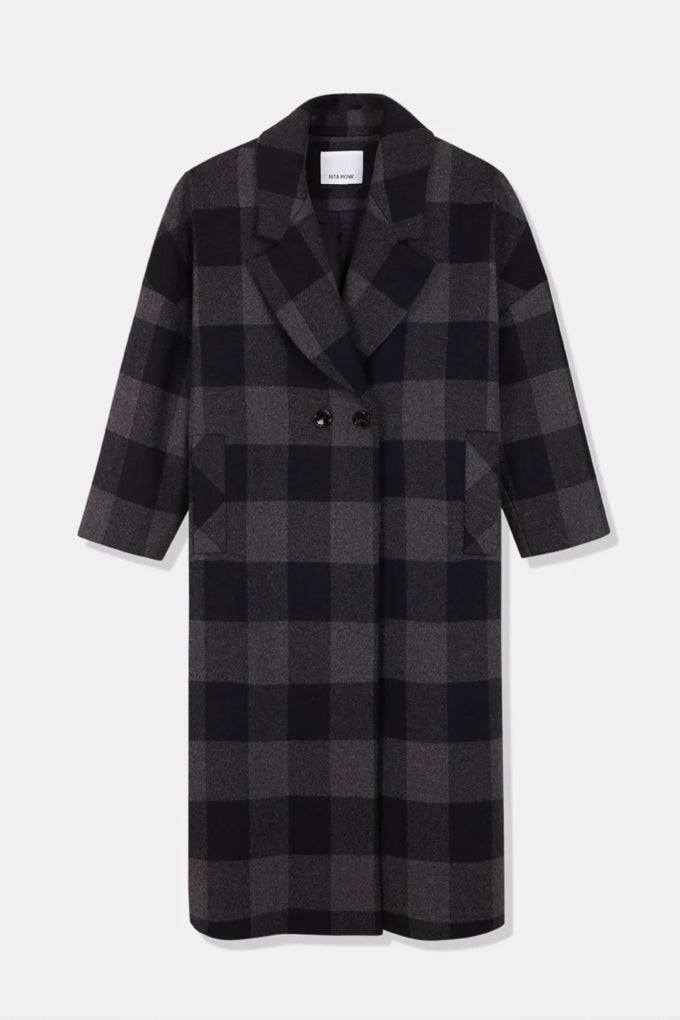 Setut Checkered Coat