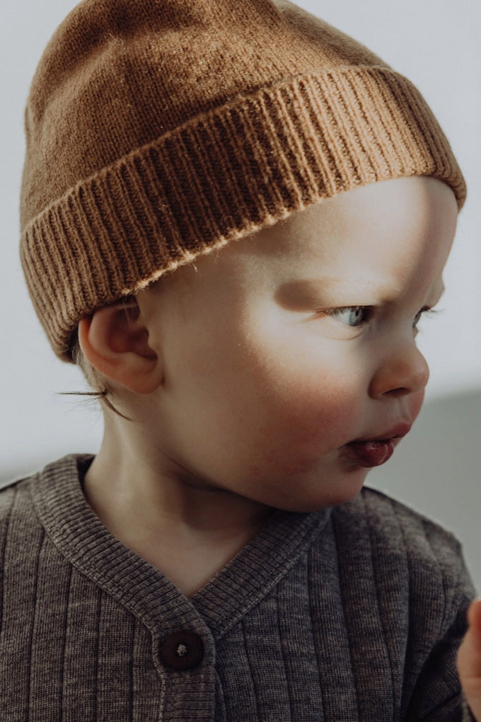 Wool Knitted Fishermans Beanie