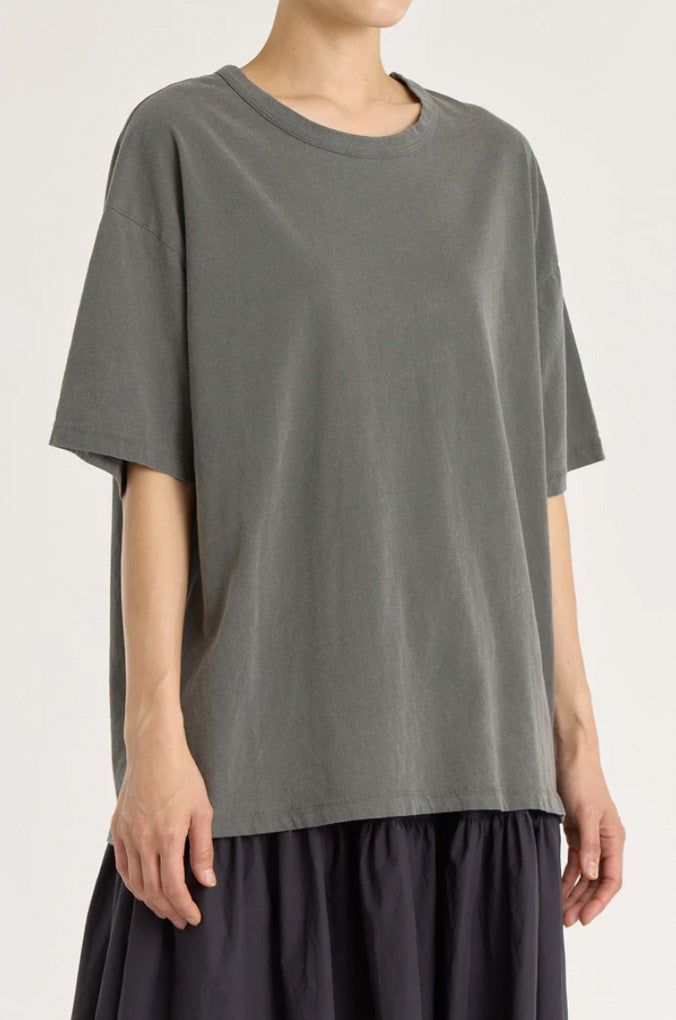 Loose Short Sleeve Tee - Slate