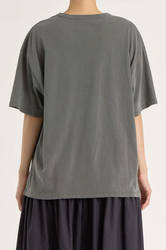 Loose Short Sleeve Tee - Slate