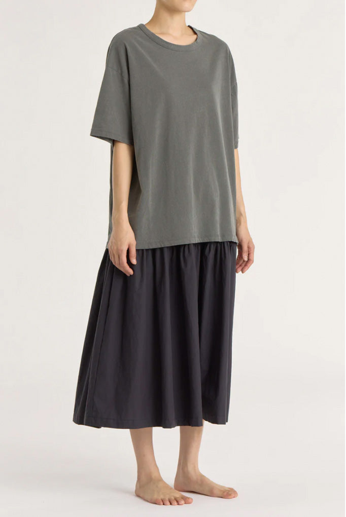 Loose Short Sleeve Tee - Slate
