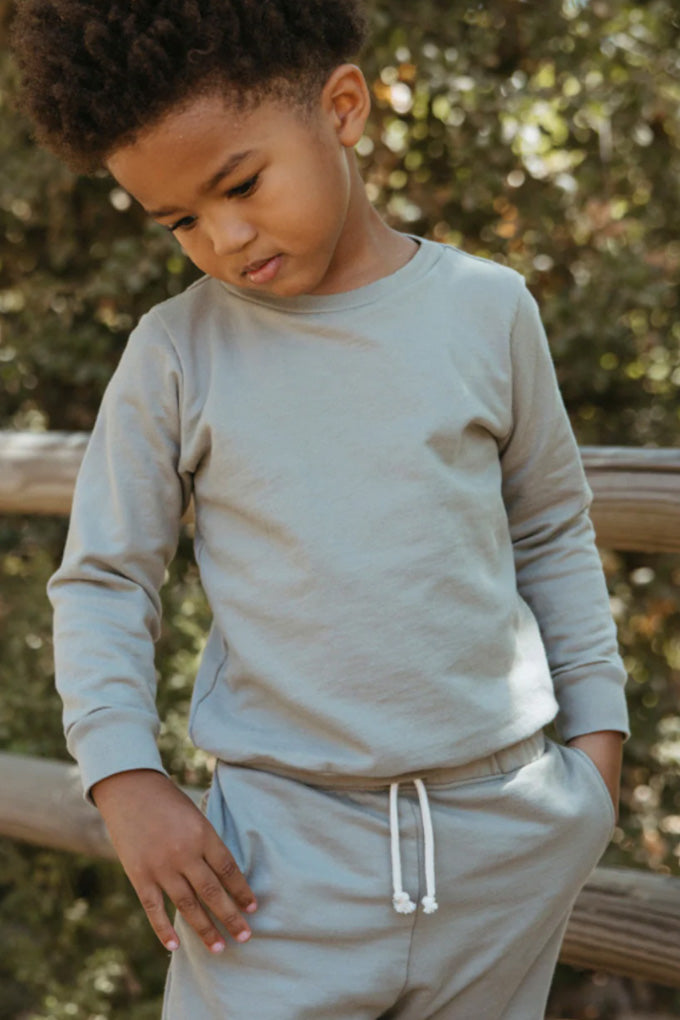 Vintage Fleece Sweats - Eucalyptus