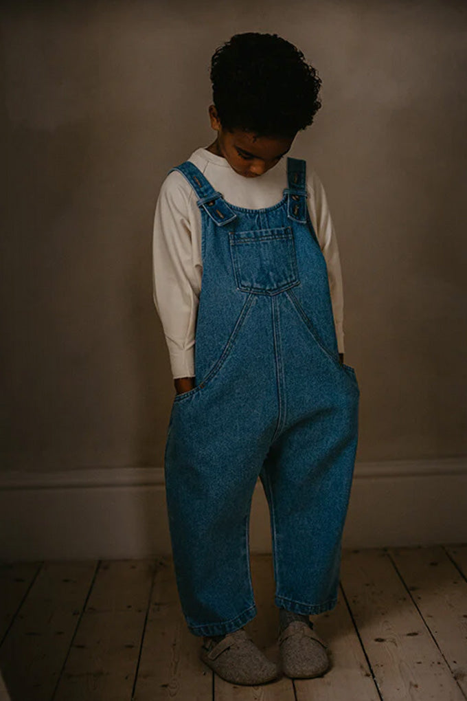 The Oversized Denim Dungaree