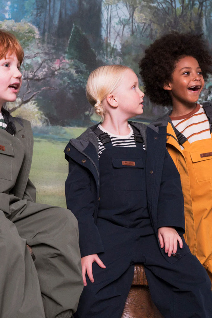 Waterproof Dungaree - Marine Navy