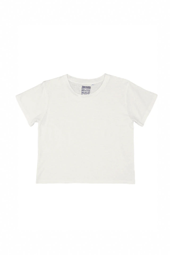 Crop Lorel Tee - Washed White
