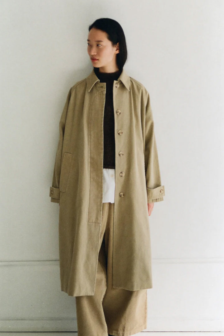 Car Coat - Ecru