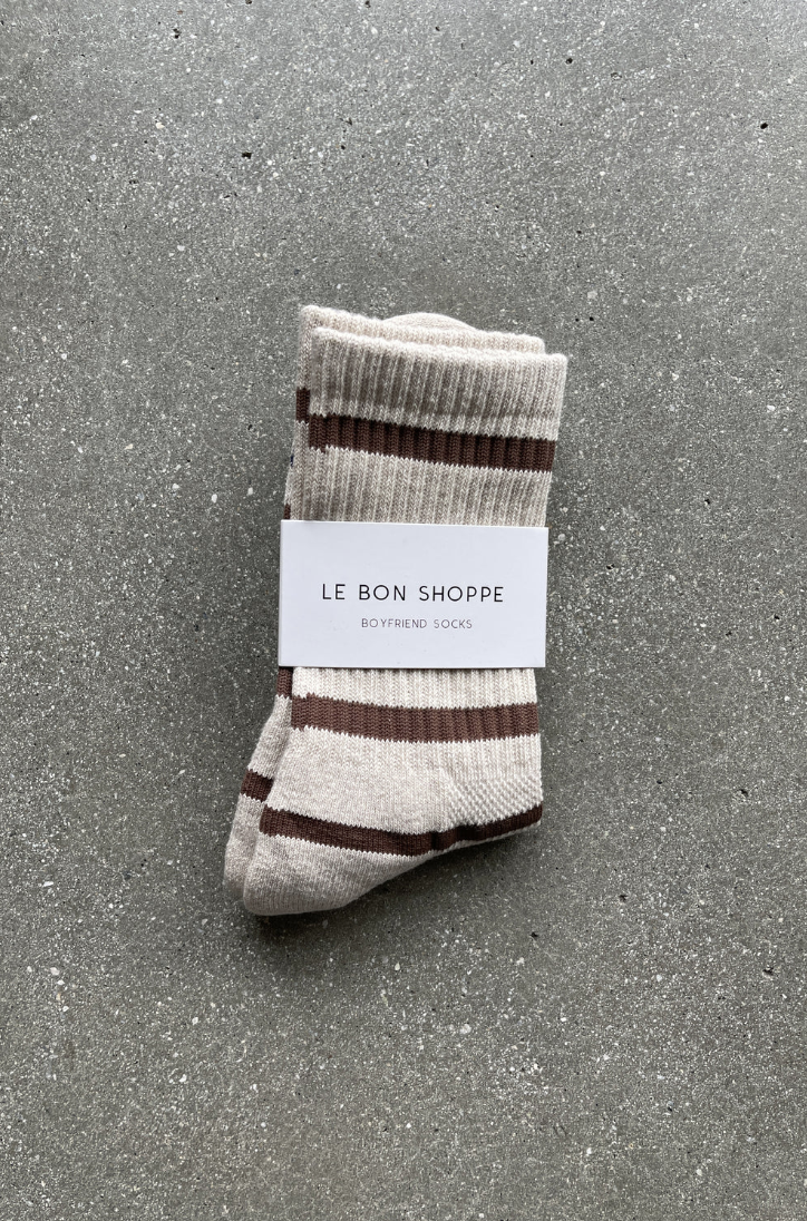 Striped Boyfriend Socks
